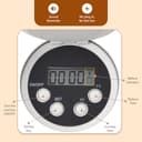 Amazon Basics Rotating Tray Pet Feeder view 9