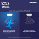 Halonix 10W Motion Sensor Bulkhead Outdoor Light view 2