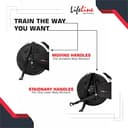 Lifeline Fitness LE-103 Air Bike view 3