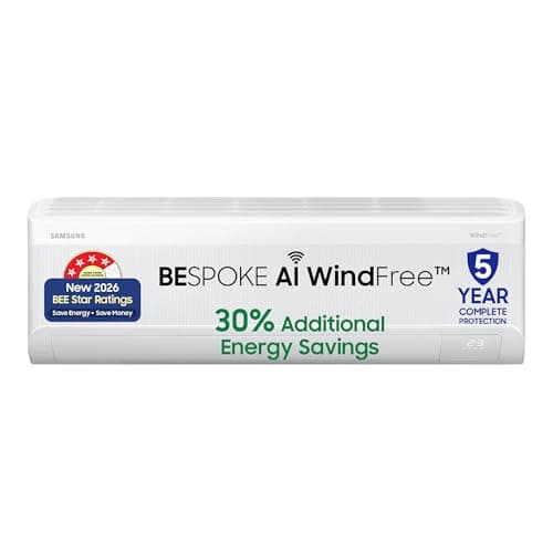 Samsung 1.5 Ton 4 Star Bespoke AI WindFree Inverter Split AC