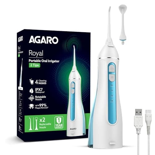 AGARO Royal Dental Flosser (200ml, 4 Modes)