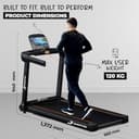 Durafit Ace Pro 4.5HP BLDC Treadmill view 2