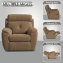 Adorn India Premium Majestic 1 Seater Manual Recliner view 3