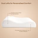 SleepyCat Cervical Contour Memory Foam Pillow view 5