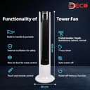 DECO Majesty Indoor Tower Fan view 4