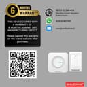 SMILEDRIVE Battery-Free Kinetic Doorbell (110dB) view 4