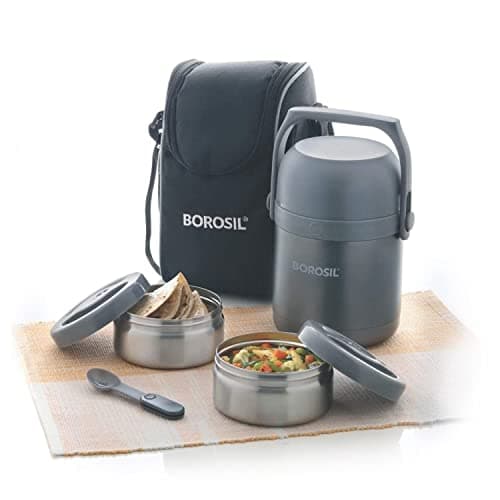 Borosil Hot N Fresh 1.3L 3-Container