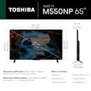 Toshiba 65M550NP 4K QLED Google TV view 6