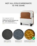 EUME Overnighter Pro Luggage Trolley 18 inch, German Bayer Polycarbonate view 4