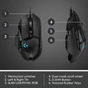 Logitech G502 Hero High Performance Wired Gaming Mouse view 5