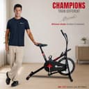 PowerMax Fitness BA-151 Air Bike view 2