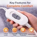 Comfier Electric Heating Blanket Double view 3