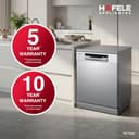 Hafele Aqua Chrome 13 Place Settings Dishwasher view 7