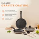 Amazon Solimo 6-Piece Granite Cookware Set view 2
