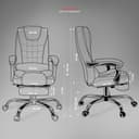 Kepler Brooks Italia Premium Leatherette Office Chair view 2