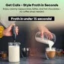 InstaCuppa Battery-Operated Frother view 4