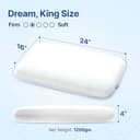 Frido Ultimate Deep Sleep Gel Memory Foam Pillow (4 inch) view 6