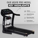 Durafit Vigor Pro 6HP BLDC Treadmill view 3