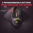 EvoFox Blaze 2 Tri-Mode Wireless Gaming Mouse view 6
