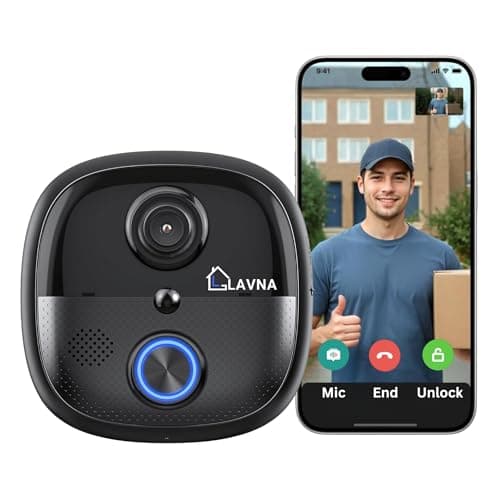 LAVNA Smart WiFi Video Doorbell 2K