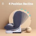 R for Rabbit Jack N Jill Grand ISOFIX 360° view 3