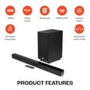 JBL Cinema SB190 2.1 Channel Virtual Dolby Atmos Soundbar view 2