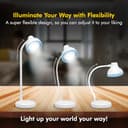 Wipro 6W Round LED Table Lamp view 5