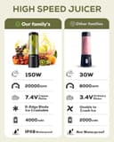 BLENLABS IPX8 Waterproof Portable Blender view 2