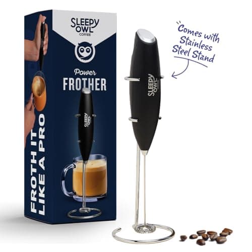 Sleepy Owl Milk Frother