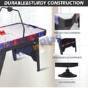 Hop N Play 4.5ft Air Hockey with Digital Scorer view 6