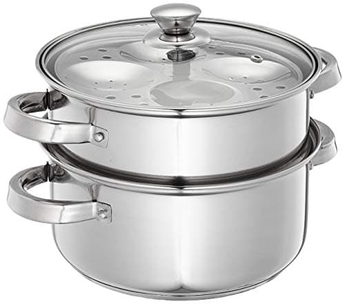 Solimo 2 Tier Steamer (Amazon Brand)