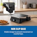 Westinghouse 2200W Retro Contact Grill view 9