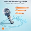 HandFan 5200mAh Upgraded Handheld Misting Fan view 6