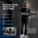 Qubo Smart WiFi Video Doorbell Pro 2K view 3