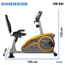 Propel HR 66i Recumbent Exercise Bike view 8