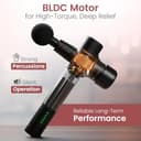 Portronics Zeno B Percussion Gun Massager with Detachable Handle view 3