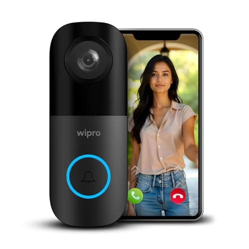Wipro Smart WiFi Video Doorbell Pro (3MP)
