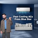 Blue Star 1.5 Ton 3 Star Inverter Split AC (5-in-1, IA318ZXU) view 2