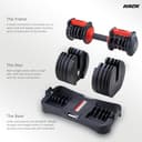 Hack Athletics 2.5-24kg Adjustable Set view 7