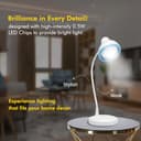 Wipro 6W Round LED Table Lamp view 6