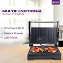Milton Premium 800W 180° Electric Grill view 5