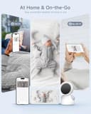 ARENTI 2K WiFi 6 Baby Monitor with 5" Screen view 2