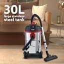 AGARO Ace 30L Heavy Duty Wet & Dry Vacuum view 3
