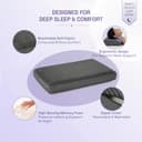Wakefit Orthopaedic Memory Foam Pillow (Medium, 23x15 in) view 2