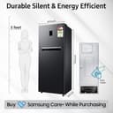 Samsung 256L 3 Star Convertible Digital Inverter Double Door Refrigerator view 5