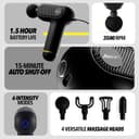 Boldfit Massage Gun for Pain Relief (Deep Tissue Compact) view 4