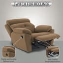 Adorn India Premium Majestic 1 Seater Manual Recliner view 7