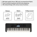 Yamaha PSR-E383 Portable Keyboard view 5