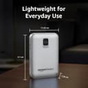 Amazon Basics 20,000mAh 35W Nano Power Bank view 8