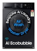 Samsung 12kg/7kg AI EcoBubble Washer Dryer (WD12FG5B34BB)
